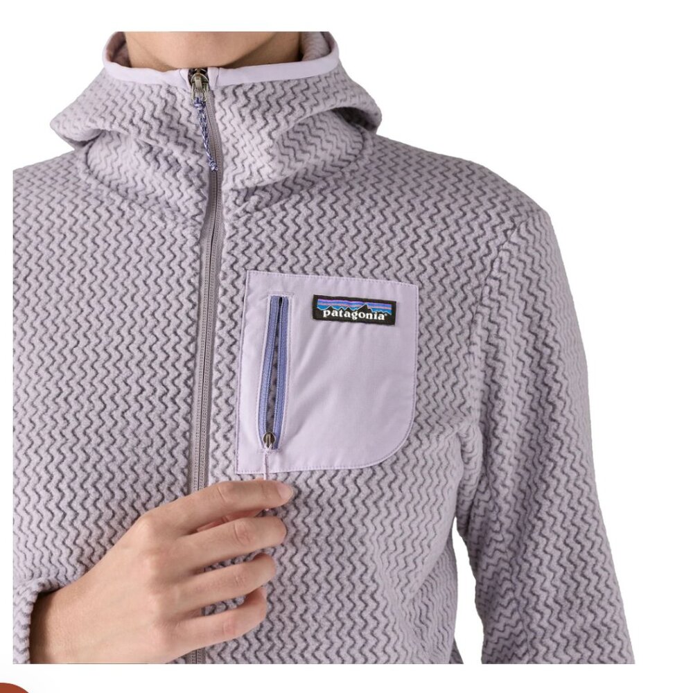 Patagonia R1 Air Full-Zip Hoodie - S - Foxglove Purple - Like New! - Picture 12 of 12